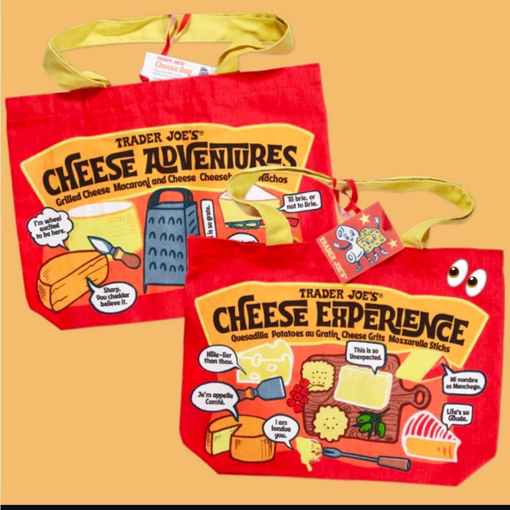 BRAND NEW CHEESE BAG LIMITED @ TJ’s